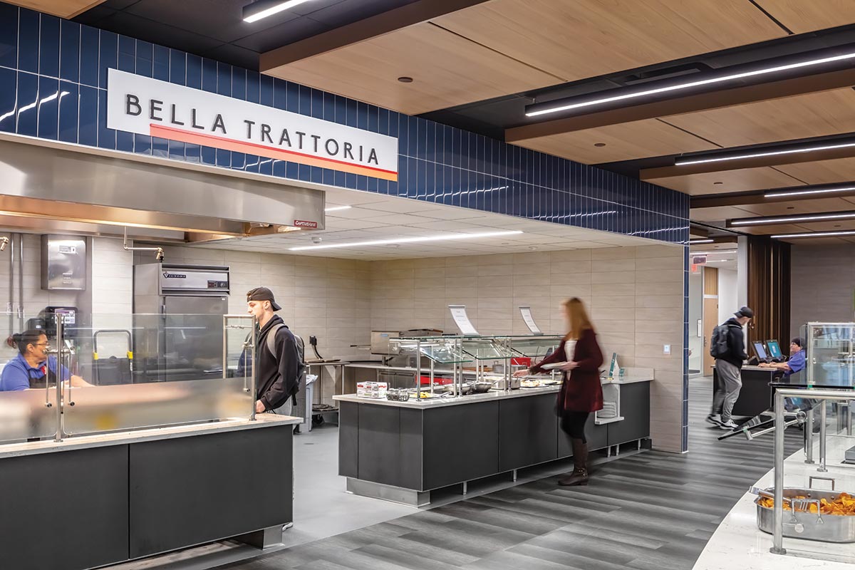 Buena Vista University Dining Hall Pizza and Grill Concept