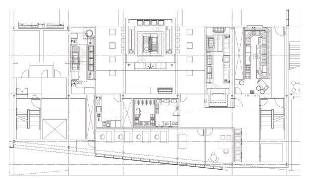 The Commons at Tulane University Second Floor