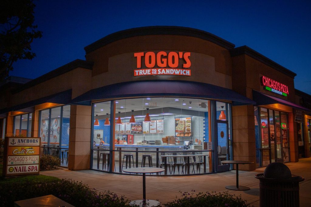 Togo's outside