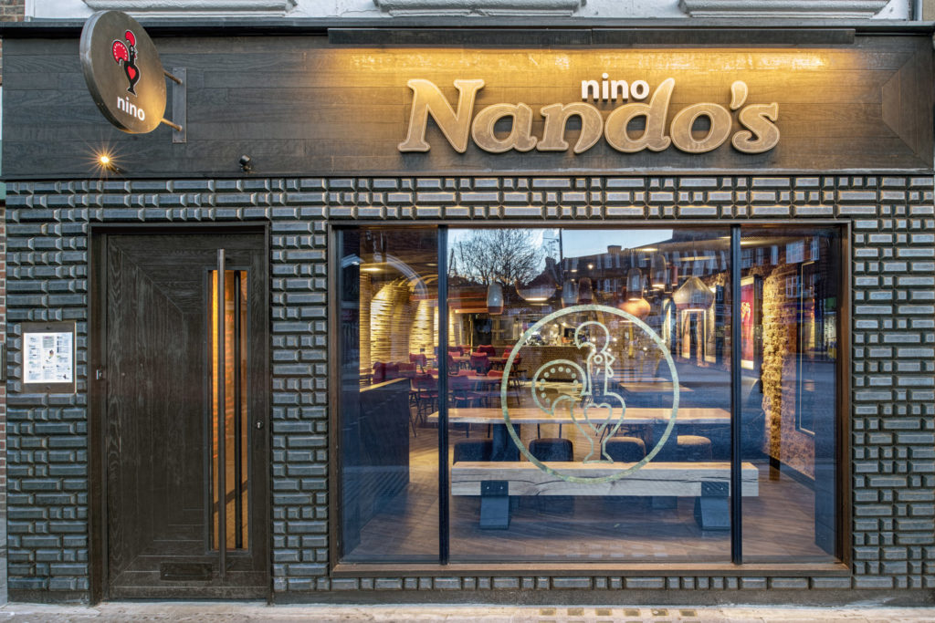 Nando's Nino Twickenham, 62 King Street, Twickenham, TW1 3SH. 19 January 2018