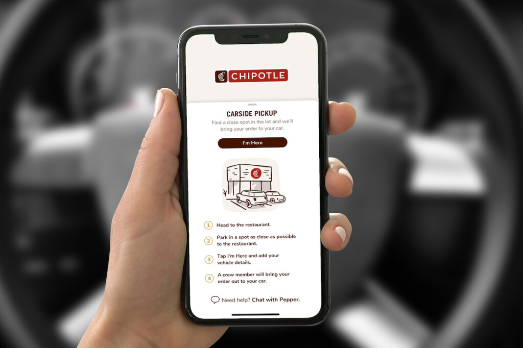 Chipotle Carside Pickup App