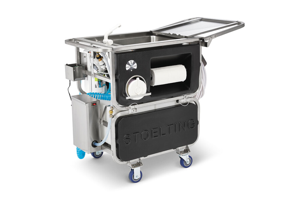 Traditionally used for frozen treat equipment, Stoelting’s Companion Cart Mobile Cleaning, Sanitizing and Disinfecting System can clean remote areas of any facility that don’t have a water source nearby. Think floors, walls, surfaces and, of course, frozen treat equipment. stoeltingfoodservice.com