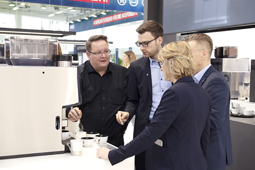 Certified coffee expert Martin Billman leads training at WMF's new Coffee Excellence Centre. Photo Courtesy of WMF