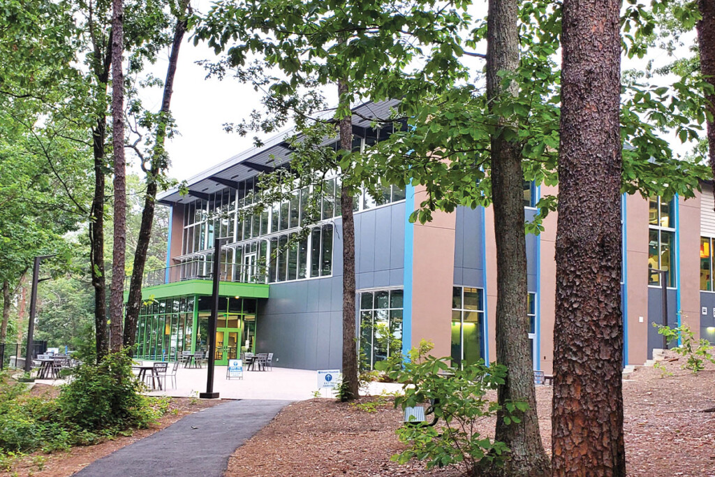 The new dining facility at the Roper Mountain Science Center, part of Greenville County Schools, opened in June, a year later than anticipated because of the pandemic.