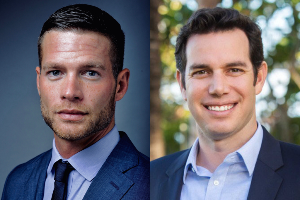 Jacob Barden (left) will serve as IHOP's vice president of development, while Michael Kaufman (right) will serve as vice president of strategy and business analytics. Courtesy of IHOP.